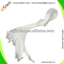 White Handle Rope Made From Satin Ribbon